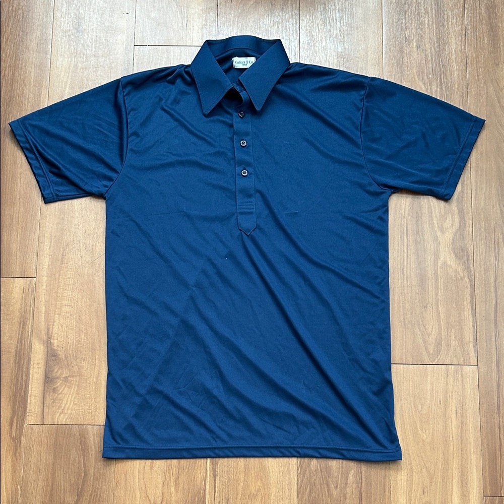 Collars & Co. Navy Polo Shirt for Men